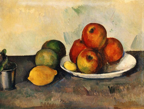 Still life with Apples, c.1890 from Paul Cézanne