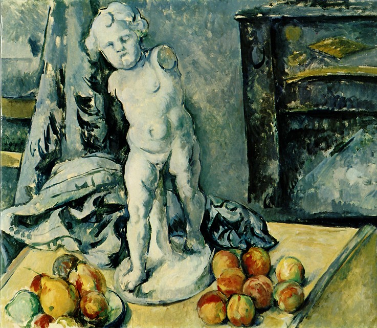 Still Life with Plaster Cupid (L’Amour en plâtre) from Paul Cézanne