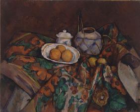 Still Life with Ginger Jar, Sugar Bowl and Oranges