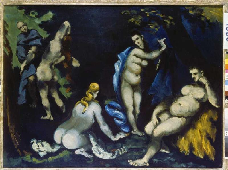 The temptation of St. Antonius. from Paul Cézanne
