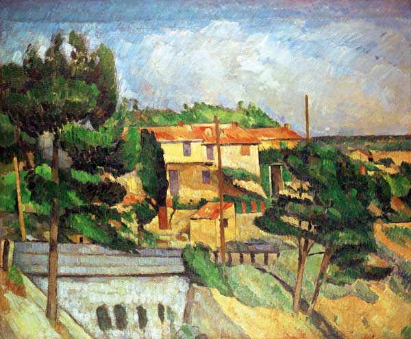 Viaduct at Estaque from Paul Cézanne
