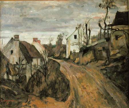 The Village Road, Auvers from Paul Cézanne