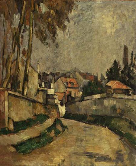Village Road from Paul Cézanne