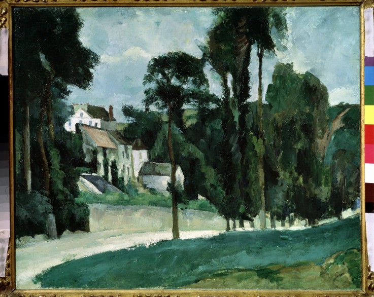 Road at Pontoise from Paul Cézanne