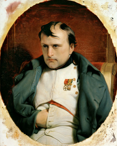 Napoleon (1769-1821) in Fontainebleau from Paul Delaroche