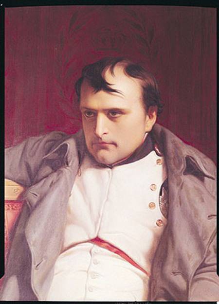 Napoleon (1769-1821) after his Abdication  (detail of 157912) from Paul Delaroche