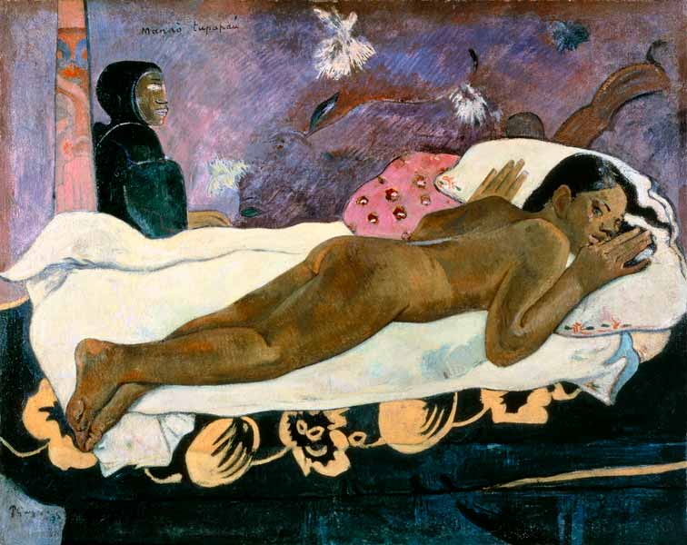 Manao Tupapau (The Spirit Watches Over Her) from Paul Gauguin
