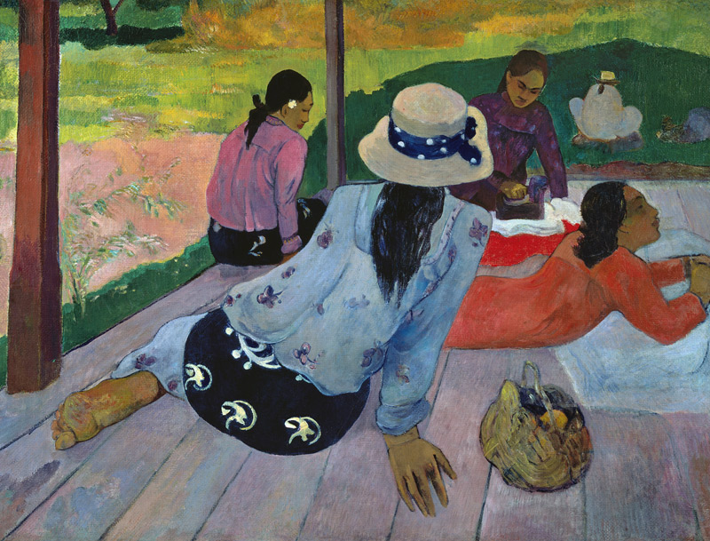 The Nap from Paul Gauguin