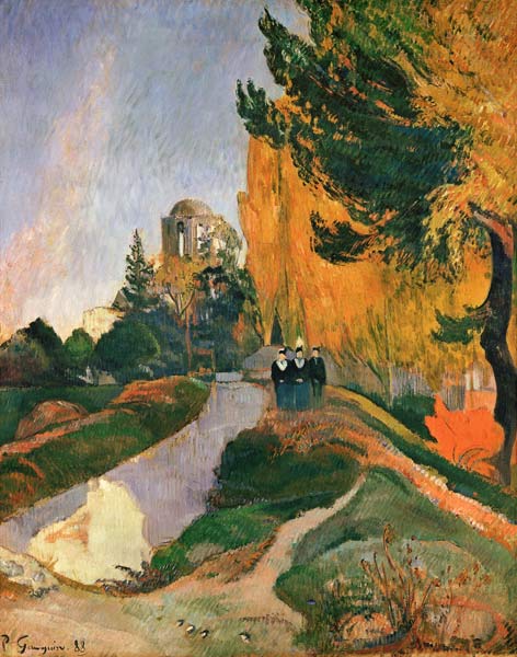 Le's Alyscamps from Paul Gauguin