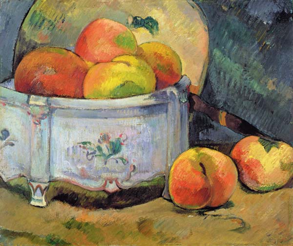 Still-life with peaches from Paul Gauguin