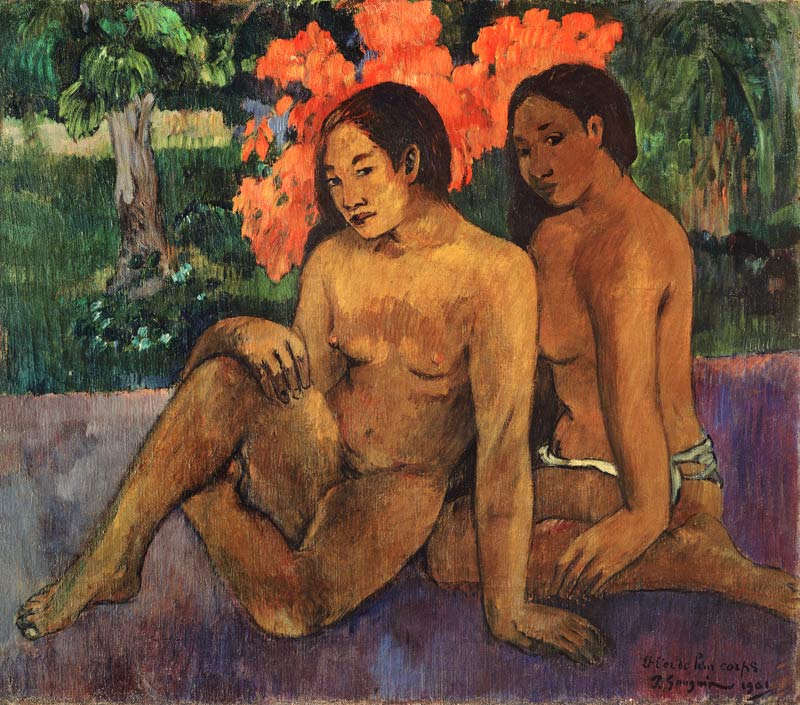 And the Gold of her Bodies from Paul Gauguin