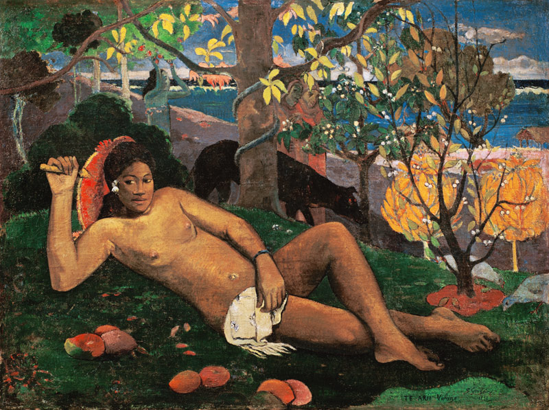 Te Arii Vahine (The King's Wife) from Paul Gauguin