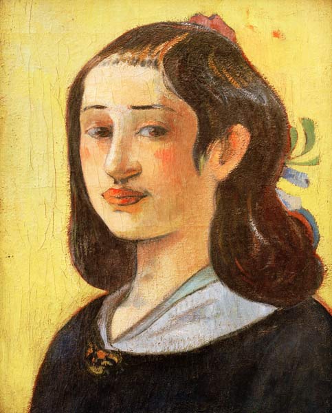 Portrait of Aline Gauguin from Paul Gauguin