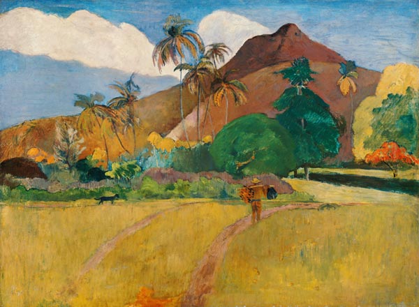 Tahitian Landscape from Paul Gauguin