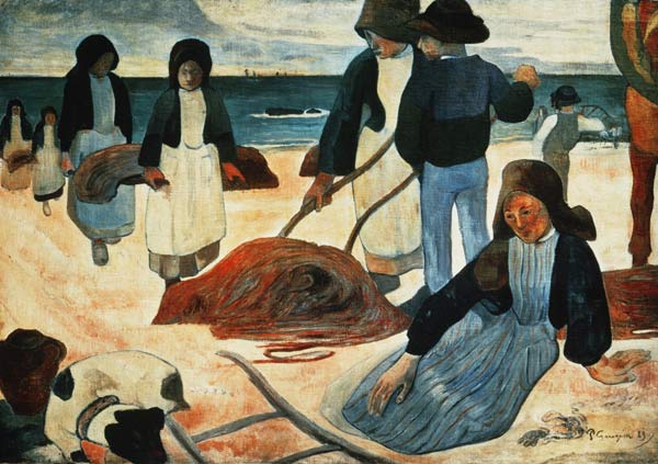 Breton Seaweed Collector from Paul Gauguin