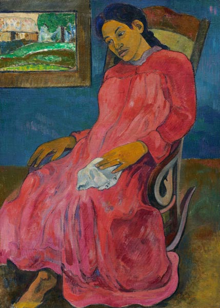 Faaturuma (Melancholic) from Paul Gauguin