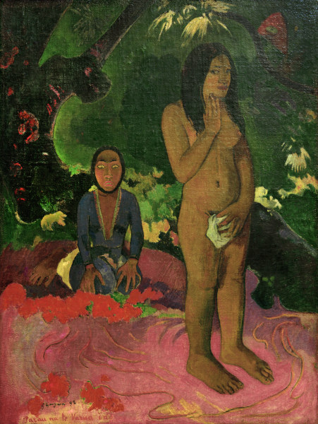 Parau na te varua ino from Paul Gauguin