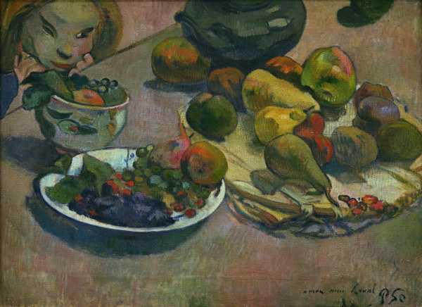 Still-life with fruit from Paul Gauguin