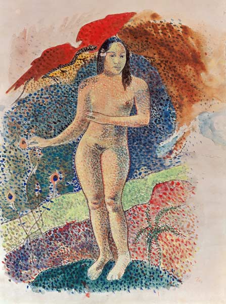 Tahitianische Eva. from Paul Gauguin