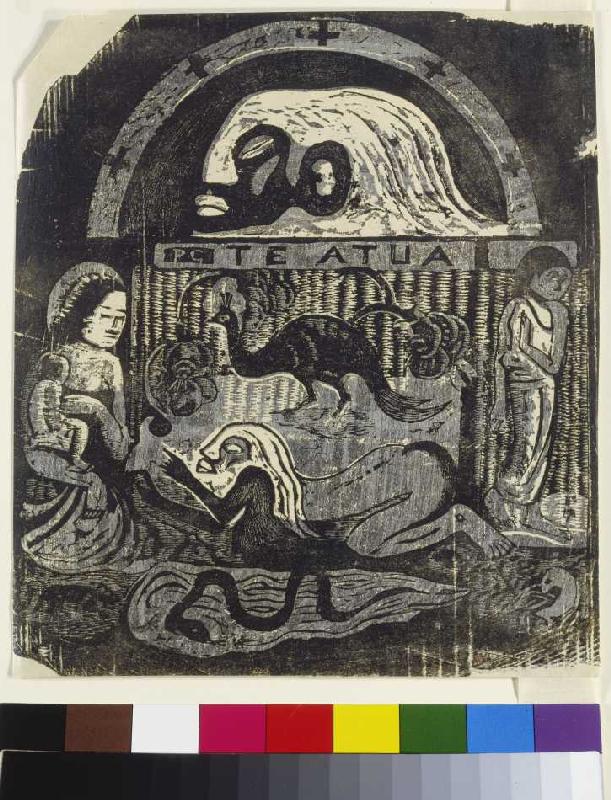 Te Atua - Les Dieux (Te Atua - Die Götter) from Paul Gauguin