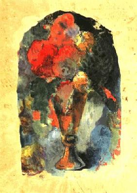 Flower vase to Delacroix (frontispiece for Noa Noa)