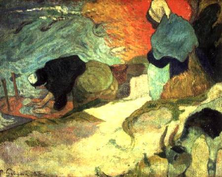 Washerwomen of Arles from Paul Gauguin