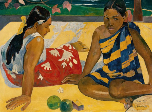 Tahitian Women on the Beach from Paul Gauguin