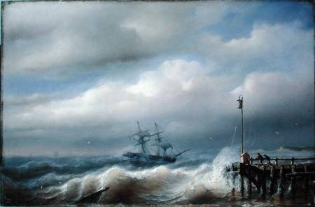 Rough Sea in Stormy Weather from Paul Jean Clays