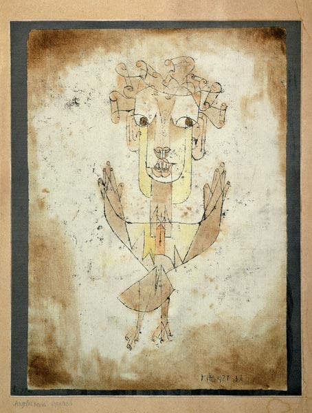 Angelus Novus, 1920  from Paul Klee