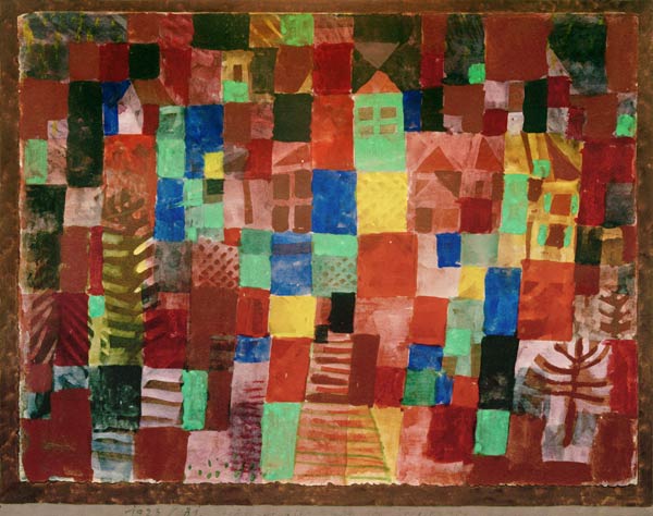 Aquarell auf Kreidegrundierung auf from Paul Klee