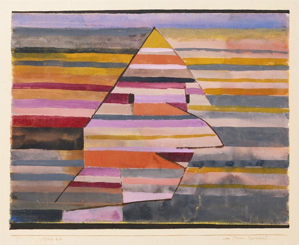 The Pyramid Clown from Paul Klee
