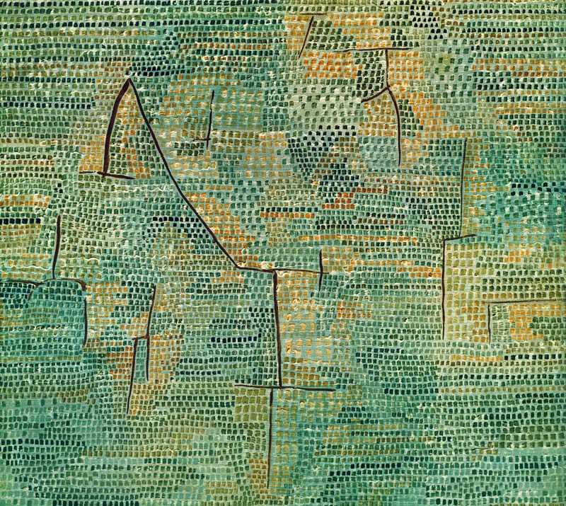 Entlegene Landschaft, 1931. from Paul Klee