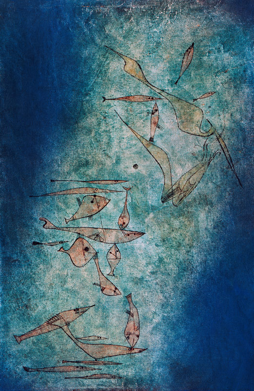 Fishy picture. from Paul Klee