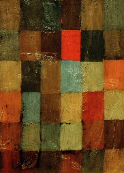 Harmonie blau=orange, 1923, 58. from Paul Klee