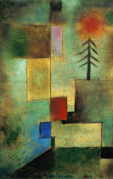 Small pine picture. from Paul Klee