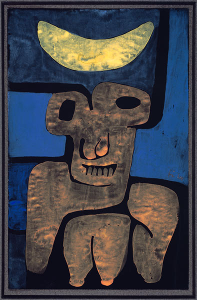 Luna of the barbarians from Paul Klee