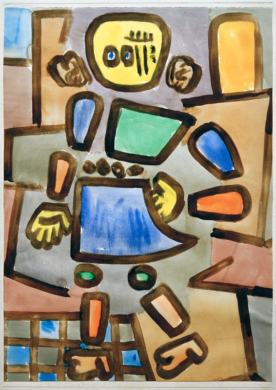 Ohne Titel (Gliederpuppe), um 1939. from Paul Klee