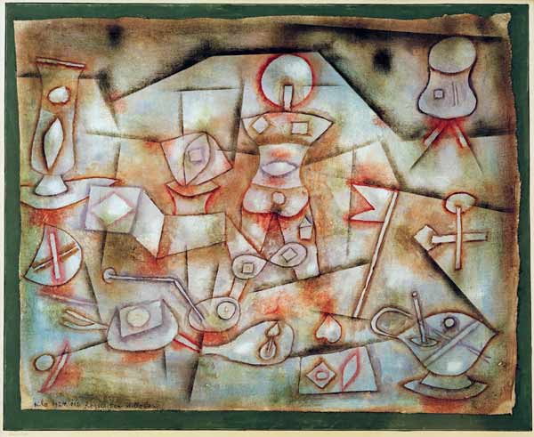 Requisiten Stilleben, from Paul Klee