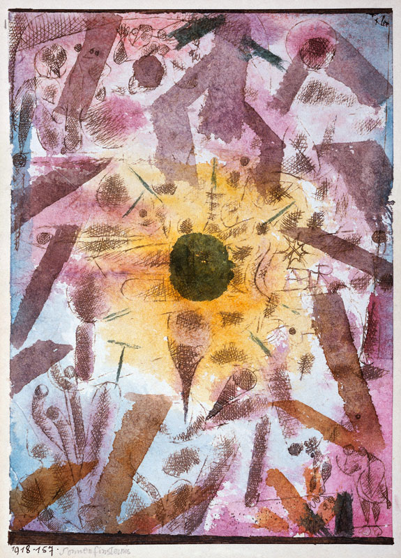Sonnenfinsternis from Paul Klee