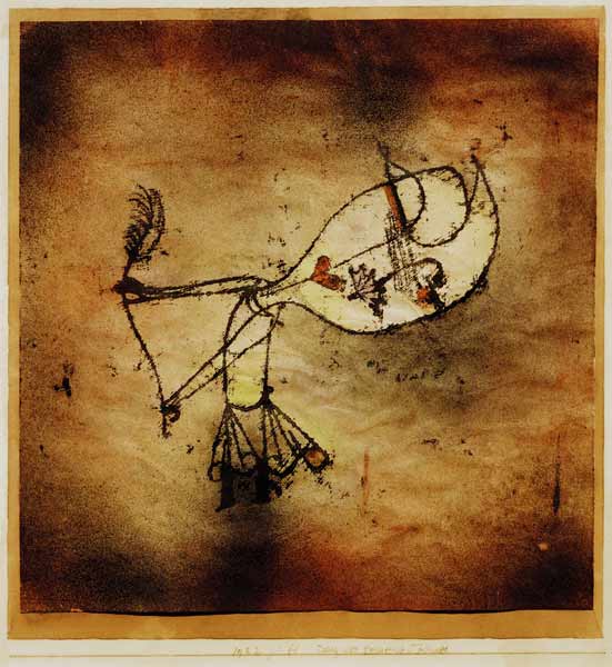 Tanz des trauernden Kindes, 1922.11 from Paul Klee