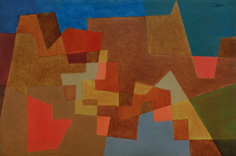 Ueberbrueckung, 1935. from Paul Klee