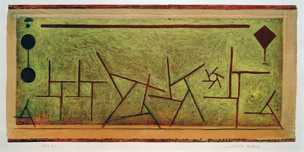 abstraktes Ballett, 1937, 264. from Paul Klee