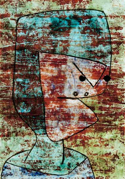 Charon, 1940, 58 (X 18). from Paul Klee
