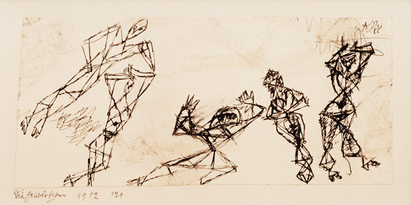 Die Gegenwaertigen, 1912, 124. from Paul Klee