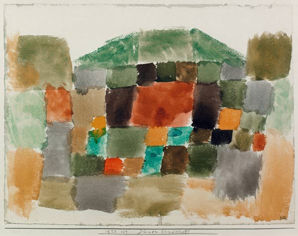 Duenenlandschaft, 1923. from Paul Klee