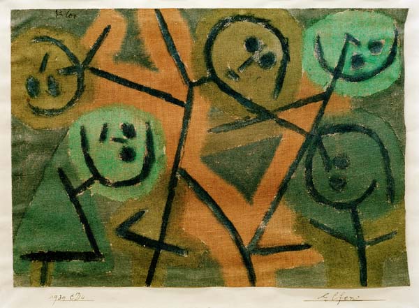 Elfen, 1939. 10004 (CD 4). from Paul Klee