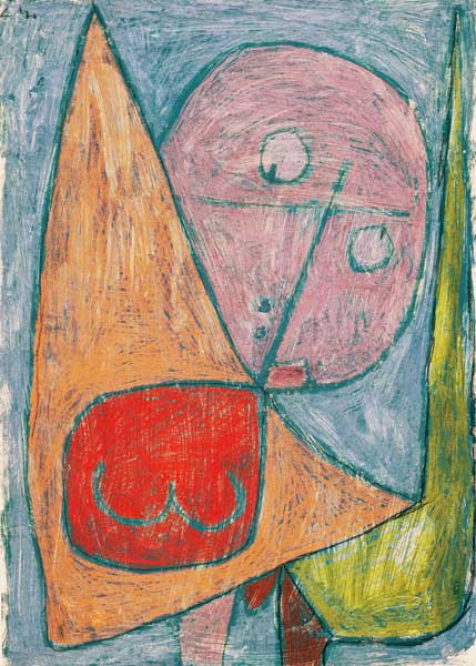 Angel, still female (Engel, noch weiblich) from Paul Klee