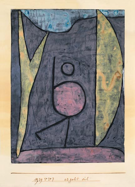 ergeht sich from Paul Klee