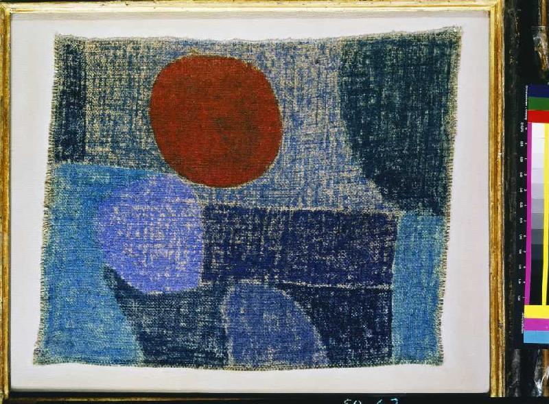 Still heiss and strange from Paul Klee