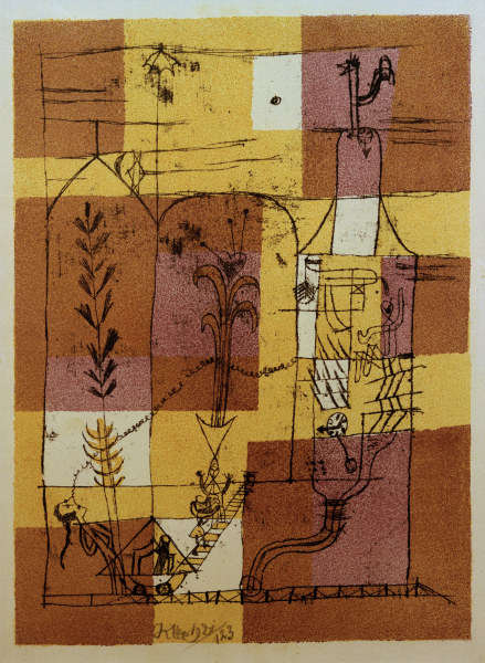 Hoffmaneske Maerchenszene, 1921, 123. from Paul Klee